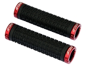 MTB gripy Sting ST-901 černo-červené