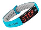 Sigma - fitness náramek ACTIVO, modrá/šedá